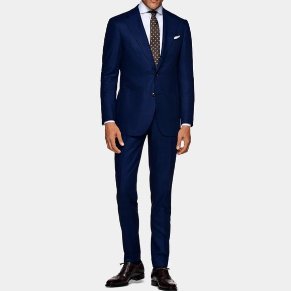 💙 HOST PICK 💙 SuitSupply Green Havana check suit Size 40R/34 - Picture 2 of 15